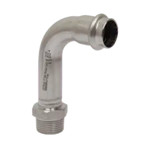 Tubepress Elbow 90 Degree with Male Thread