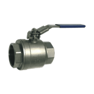 2 piece lockable ball valve
