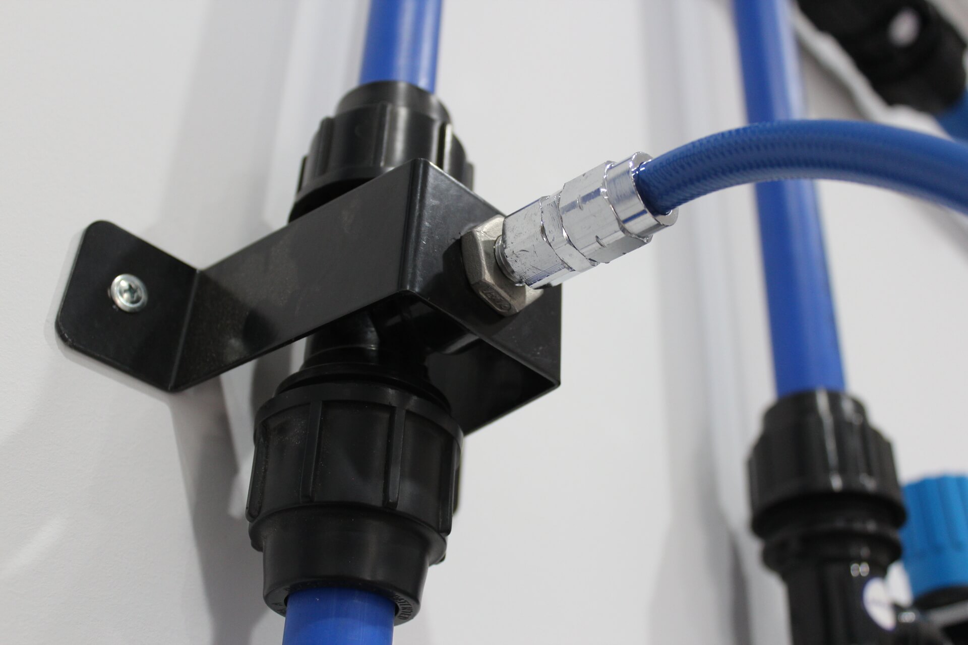 blutube fittings close up